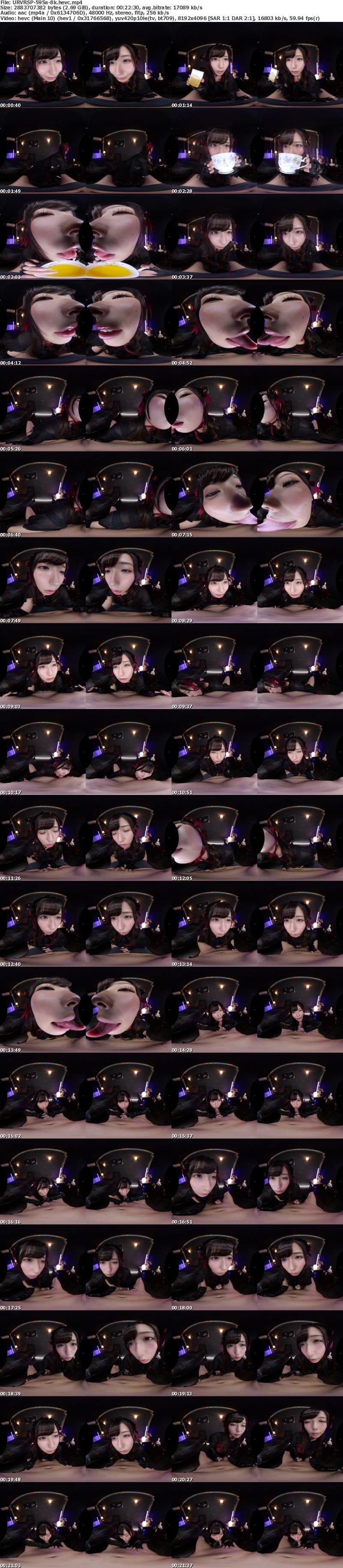 [虛擬實境VR] URVRSP-595 【VR】【8K】シンフォニック淫ボイス ∞囁き妊娠淫語で洗脳中出しさせる強●子づくり監禁ハウス 逢沢みゆ
