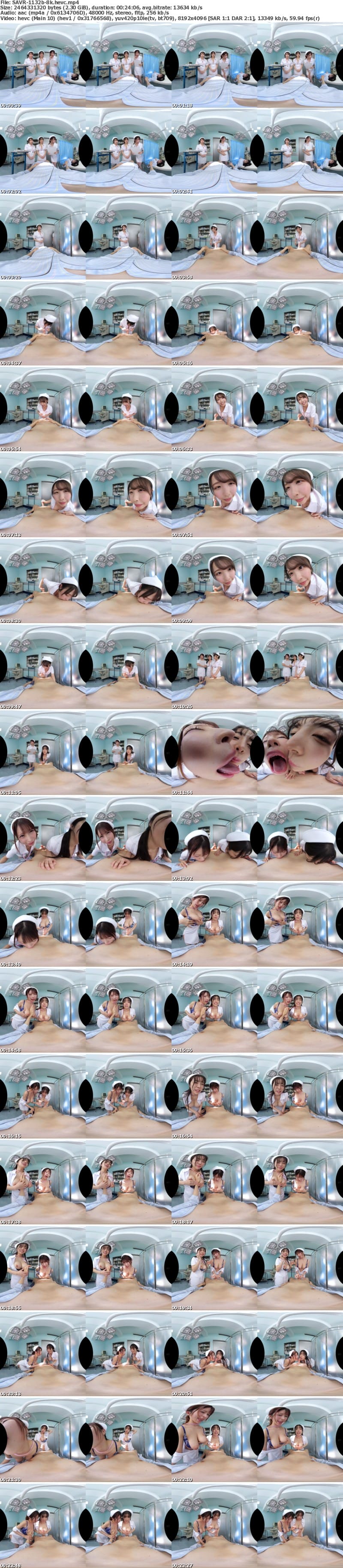 [虛擬實境VR] SAVR-1132 【VR】夫婦で妊活治療に訪れた僕を豊乳パイズリで何度も射精させちゃうど痴女ナースの爆ヌキ採精室。